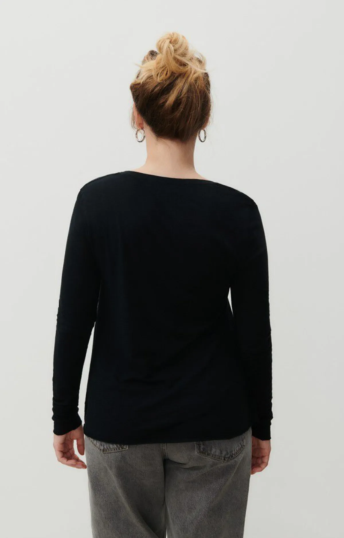 Damen American Vintage |Damen-T-Shirt Jacksonville Schwarz