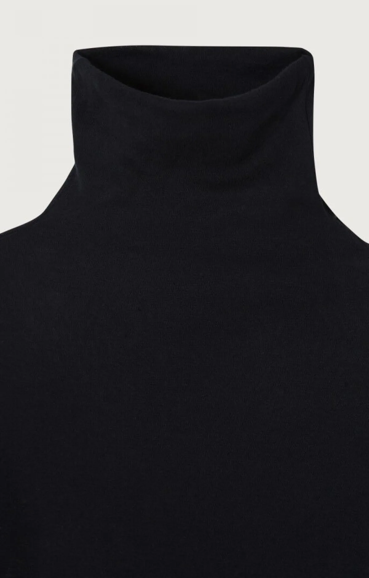 Damen American Vintage |Damen-T-Shirt Massachusetts Schwarz