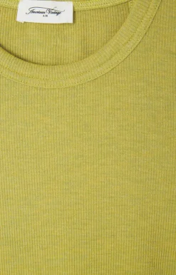 Damen American Vintage |Damen-T-Shirt Odyl Soja Meliert