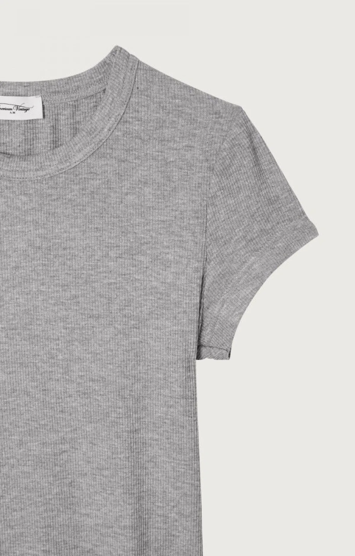 Damen American Vintage |Damen-T-Shirt Odyl Grau Meliert