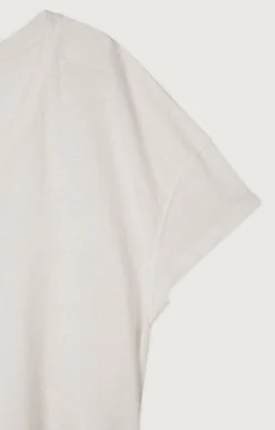 Damen American Vintage |Damen-T-Shirt Pobsbury Weiss