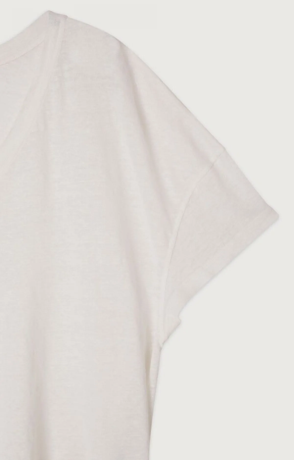 Damen American Vintage |Damen-T-Shirt Pobsbury Weiss