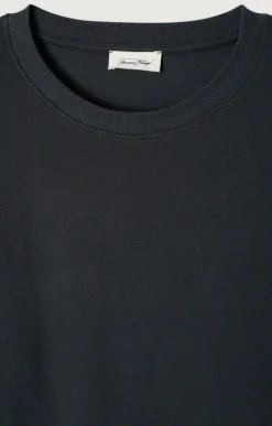 Damen American Vintage |Damen-T-Shirt Rakabay Kohlenstoff