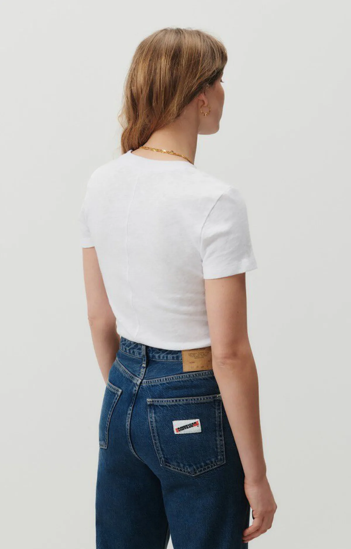 Damen American Vintage |Damen-T-Shirt Sonoma Weiss