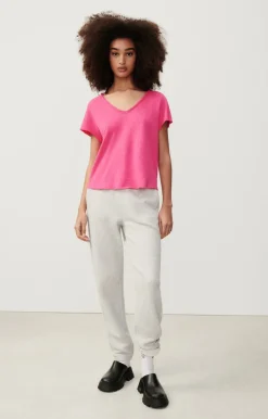 Damen American Vintage |Damen-T-Shirt Sonoma Himbeerbusch Vintage