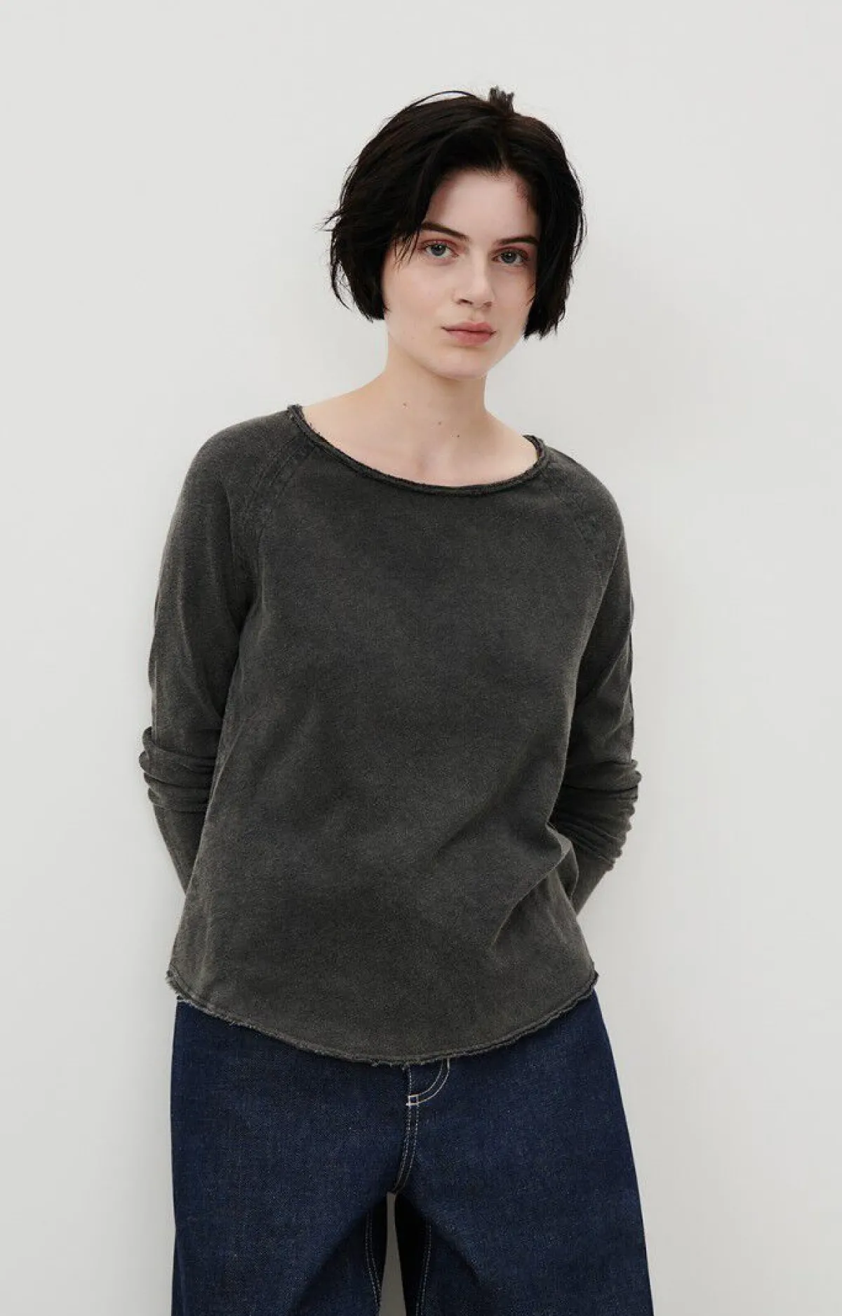Damen American Vintage |Damen-T-Shirt Sonoma Vintage Schwarz