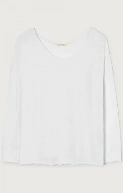 Damen American Vintage |Damen-T-Shirt Sonoma Weiss