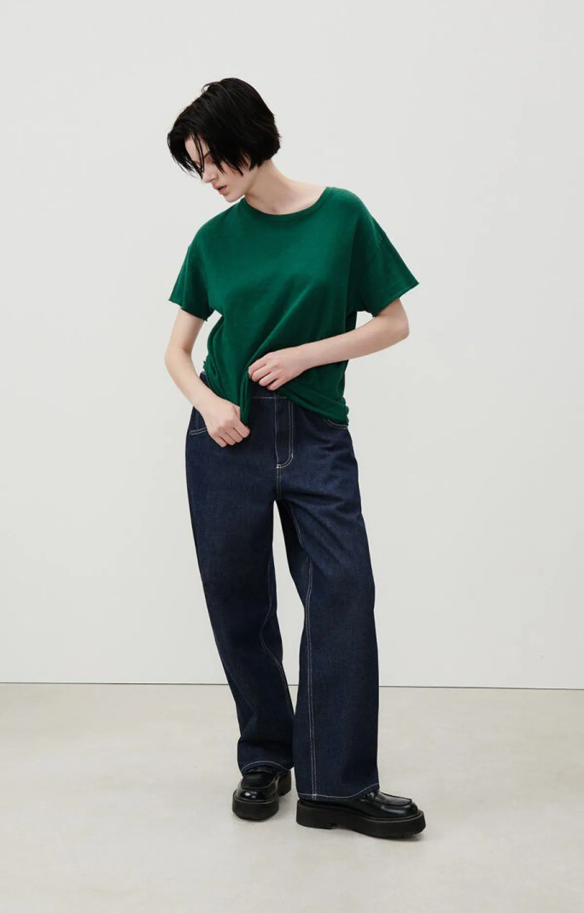 Damen American Vintage |Damen-T-Shirt Sonoma Strauch Vintage