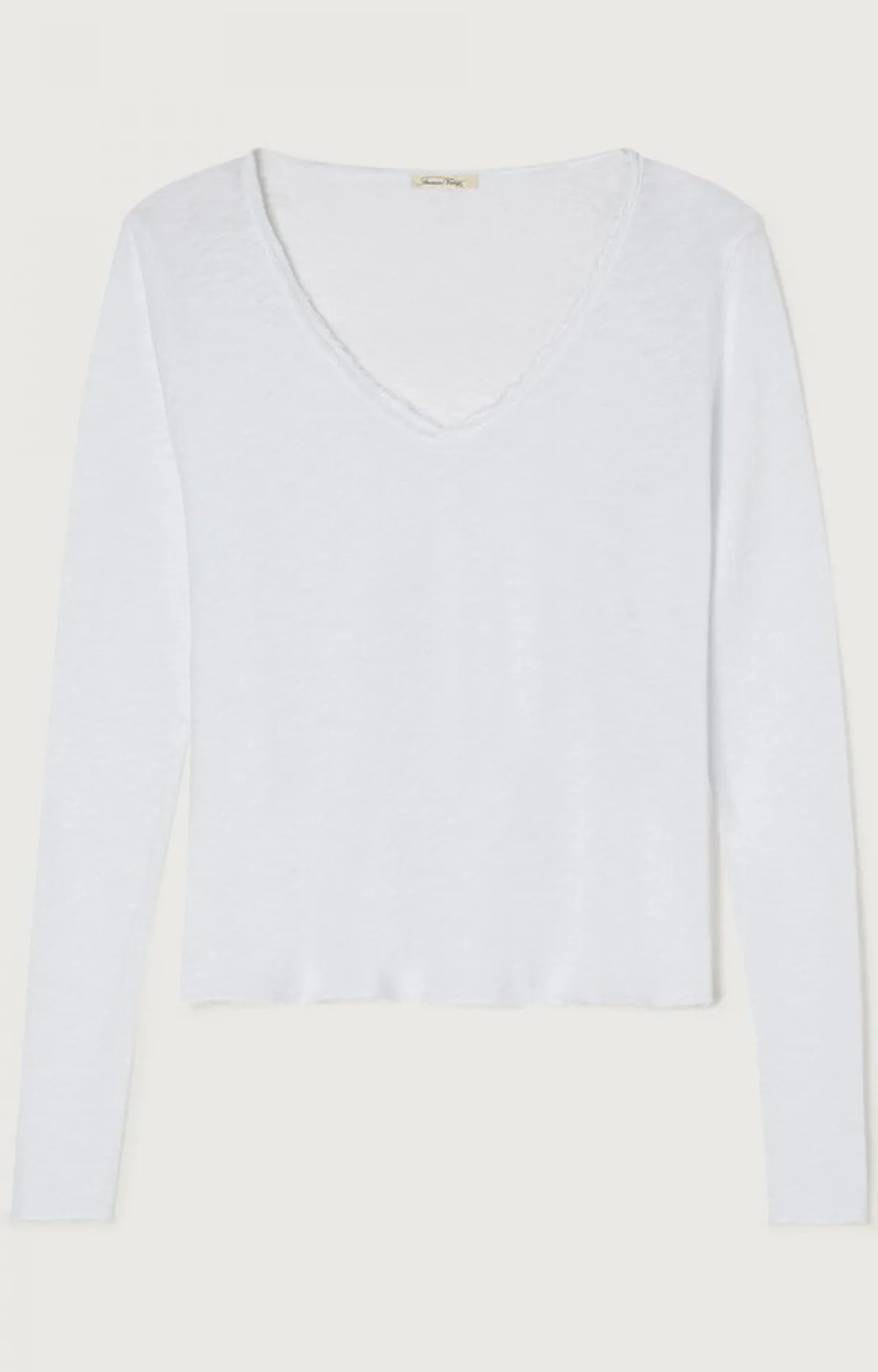 Damen American Vintage |Damen-T-Shirt Sonoma Weiss