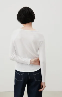Damen American Vintage |Damen-T-Shirt Sonoma Weiss