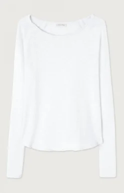Damen American Vintage |Damen-T-Shirt Sonoma Weiss