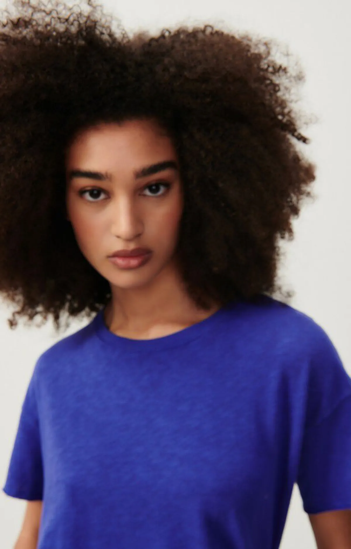 Damen American Vintage |Damen-T-Shirt Sonoma Konigsblau Vintage
