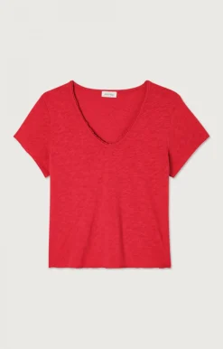 Damen American Vintage |Damen-T-Shirt Sonoma Kandierter Apfel Vintage