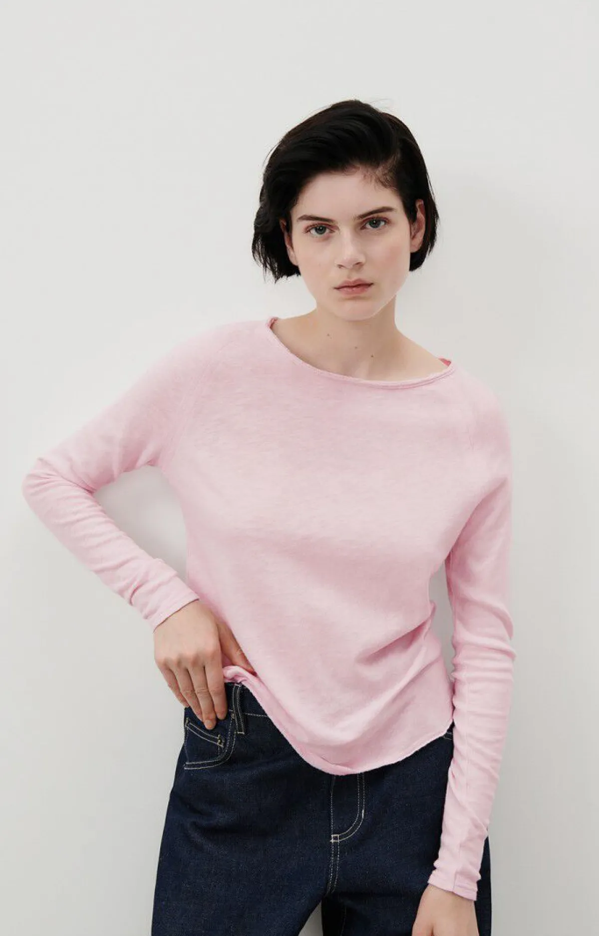 Damen American Vintage |Damen-T-Shirt Sonoma Mausespeck Vintage