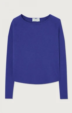 Damen American Vintage |Damen-T-Shirt Sonoma Konigsblau Vintage