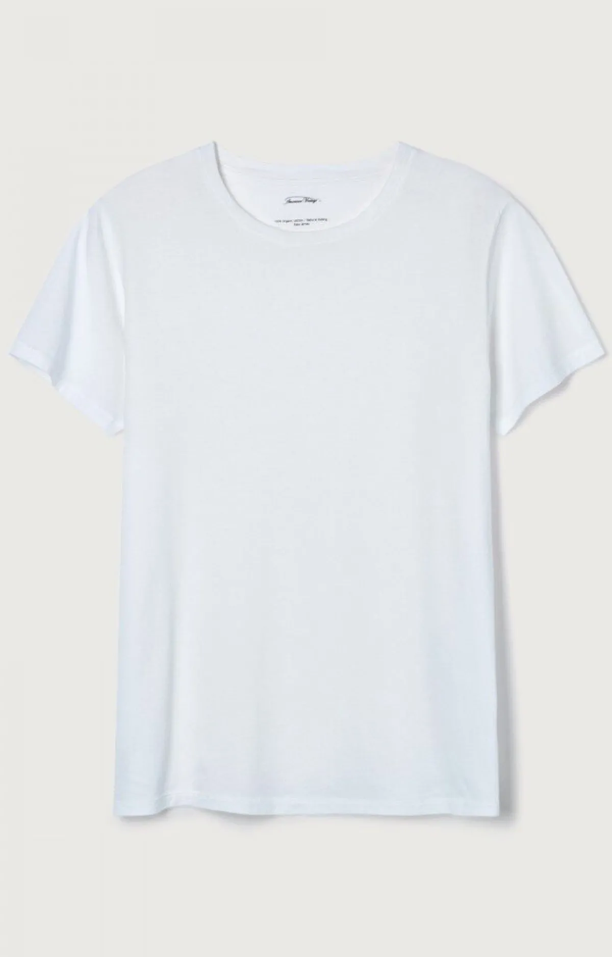 Damen American Vintage |Damen-T-Shirt Vegiflower Weiss