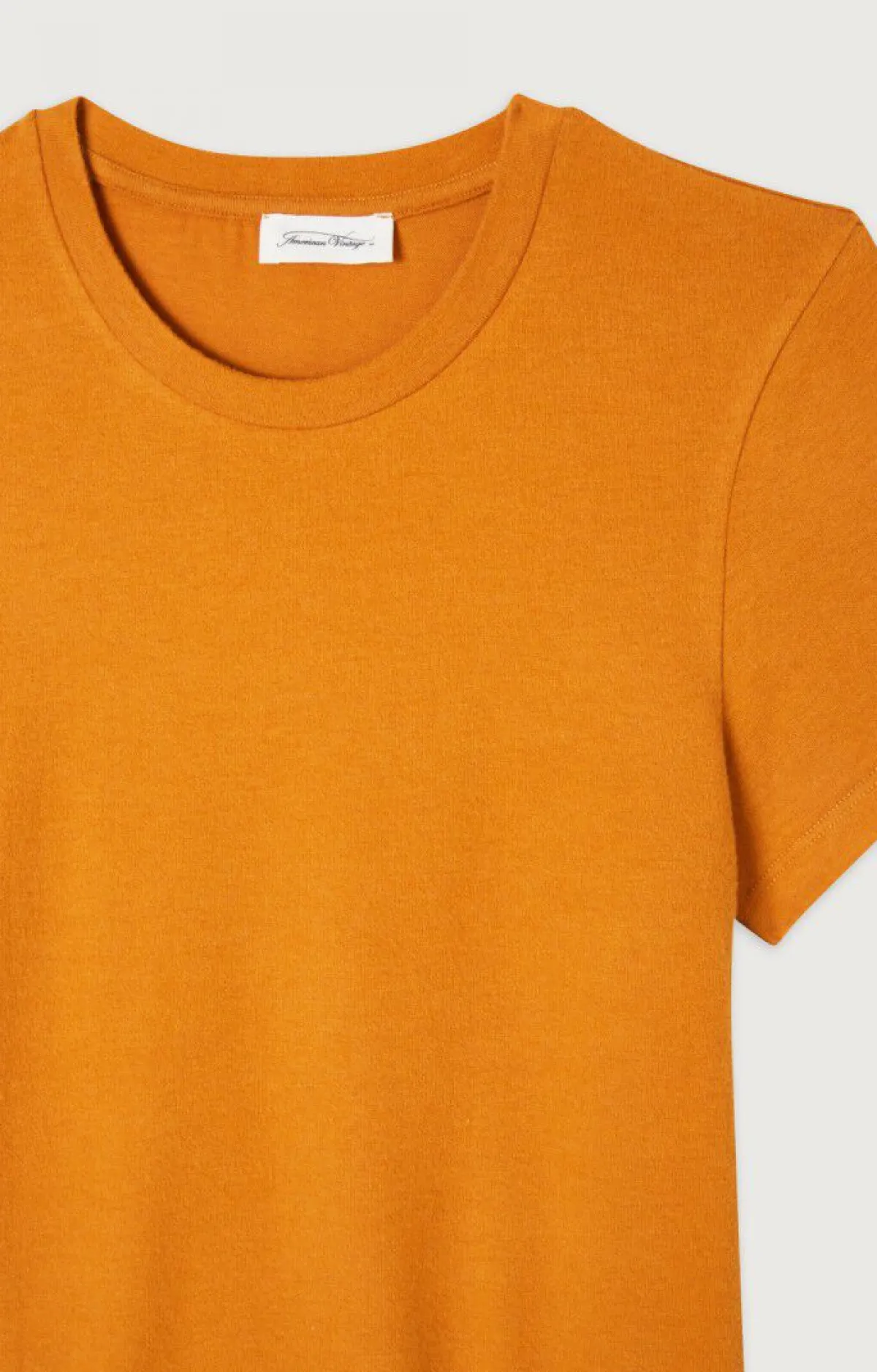 Damen American Vintage |Damen-T-Shirt Ypawood Kurbis Meliert
