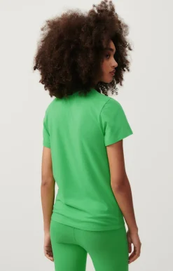 Damen American Vintage |Damen-T-Shirt Ypawood Wiese Meliert