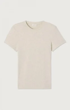 Damen American Vintage |Damen-T-Shirt Ypawood Grau Meliert