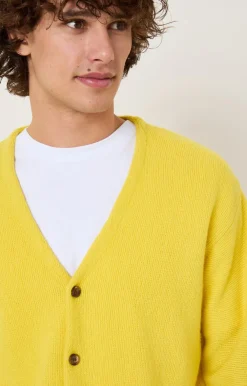 Herren American Vintage |Herrencardigan Voxybay Sonne