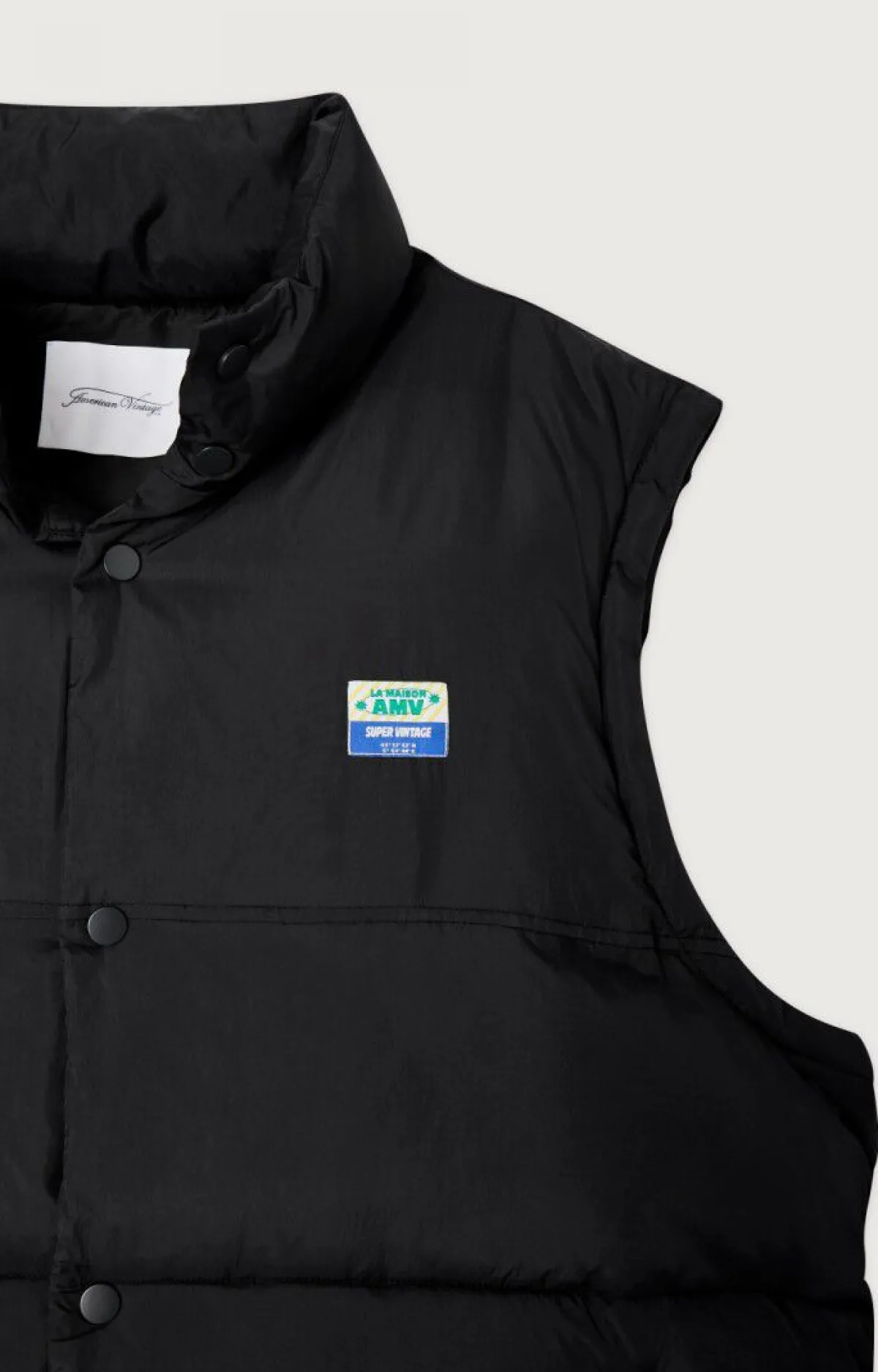 Herren American Vintage |Herrendaunenjacke Zidibay Schwarz