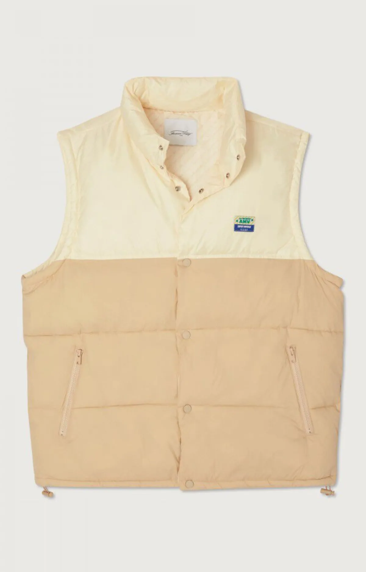 Herren American Vintage |Herrendaunenjacke Zotcity Creme