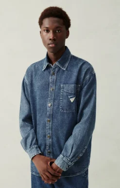 Herren American Vintage |Herrenhemd Astury Stone