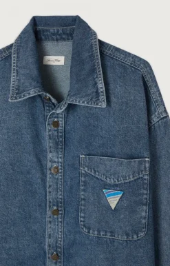 Herren American Vintage |Herrenhemd Astury Stone