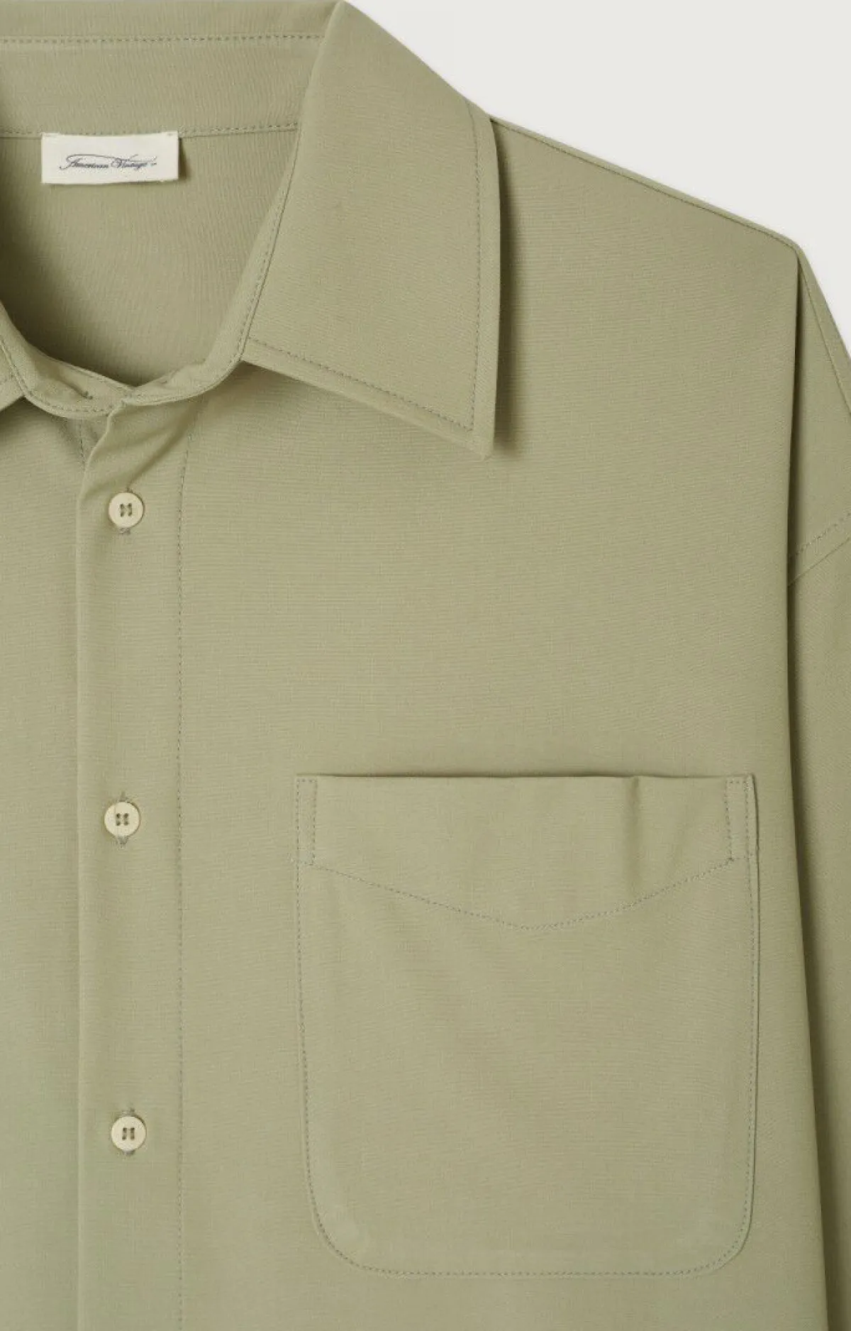 Herren American Vintage |Herrenhemd Kabird Sauerteig
