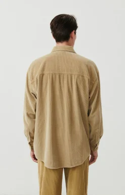 Herren American Vintage |Herrenhemd Padow Hafer Vintage