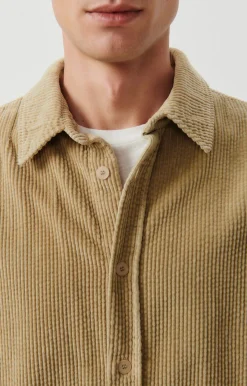 Herren American Vintage |Herrenhemd Padow Hafer Vintage