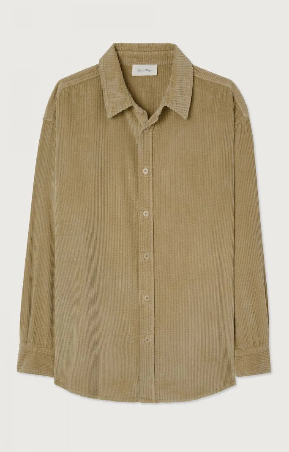Herren American Vintage |Herrenhemd Padow Hafer Vintage