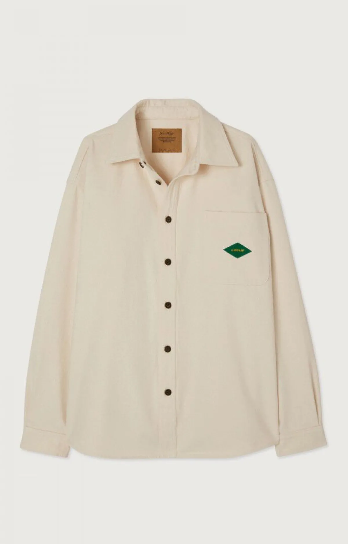 Herren American Vintage |Herrenhemd Spywood Ecru