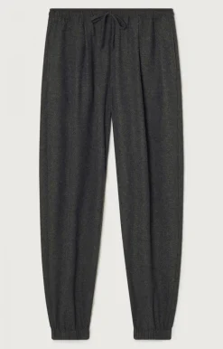 Herren American Vintage |Herrenhose Dakota Anthrazit Meliert