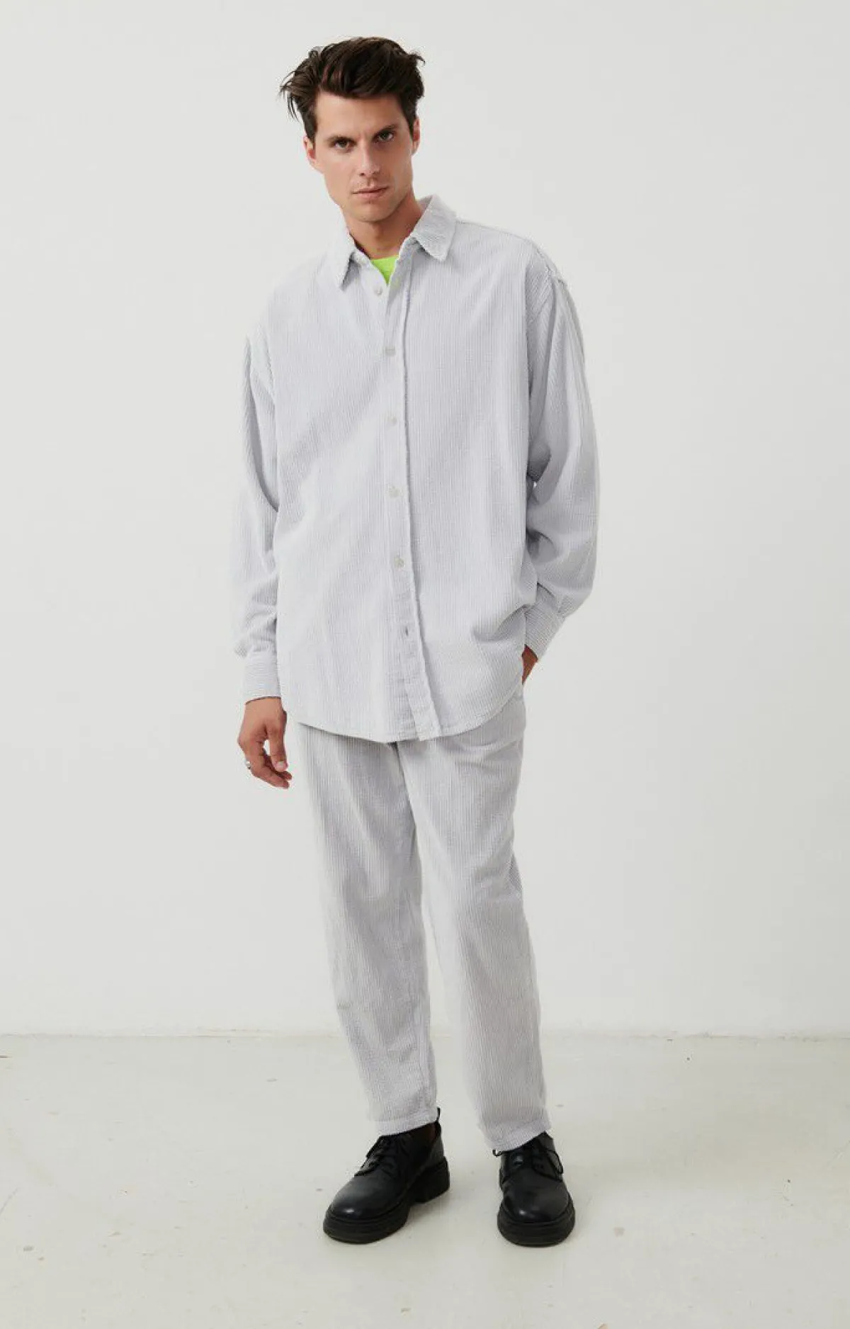 Herren American Vintage |Herrenhose Padow Silber Vintage