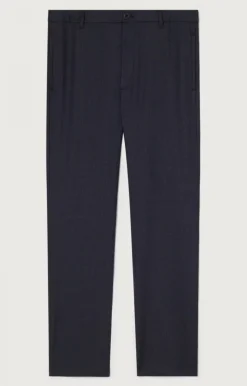 Herren American Vintage |Herrenhose Tabinsville Navy Meliert