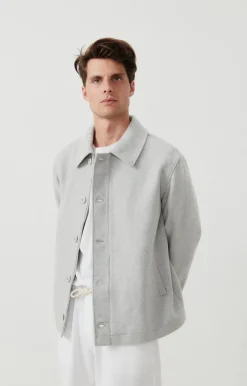 Herren American Vintage |Herrenjacke Dadoulove Vlies Meliert