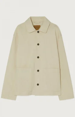 Herren American Vintage |Herrenjacke Datcity Ecru