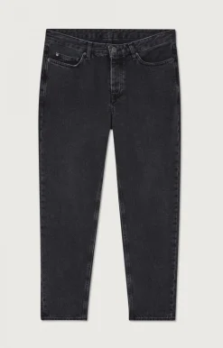 Herren American Vintage |Herrenjeans Yopday Black Pfeffer Und Salz