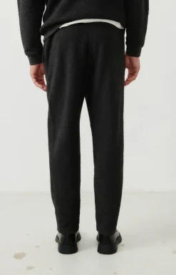 Herren American Vintage |Herrenjogginghose Bobypark Anthrazit Meliert
