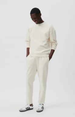 Herren American Vintage |Herrenjogginghose Bobypark Ecru