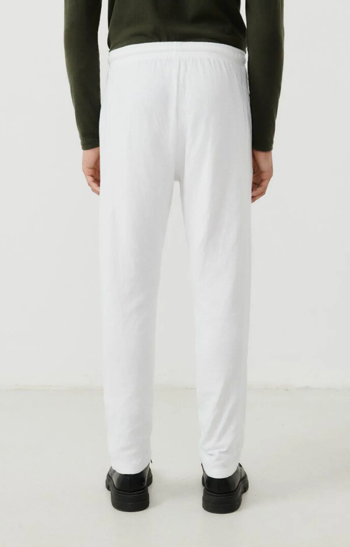 Herren American Vintage |Herrenjogginghose Slycity Weiss