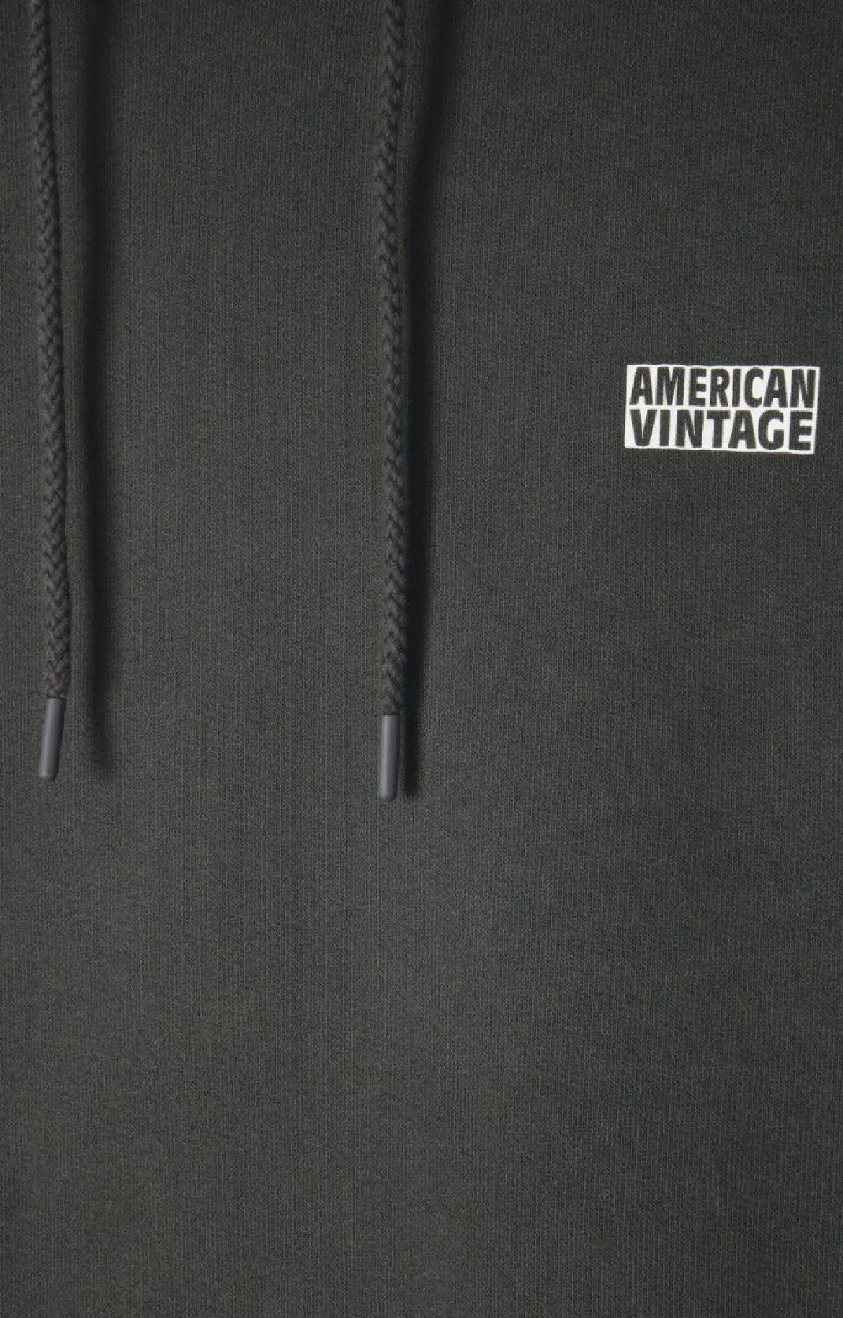 Herren American Vintage |Herrenkapuzensweatshirt Izubird Kohlenstoff Vintage