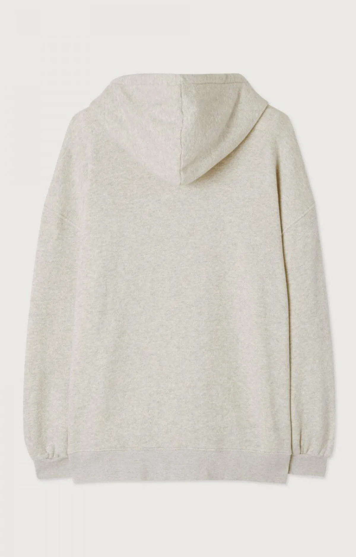 Herren American Vintage |Herrenkapuzensweatshirt Kodytown Vlies Meliert