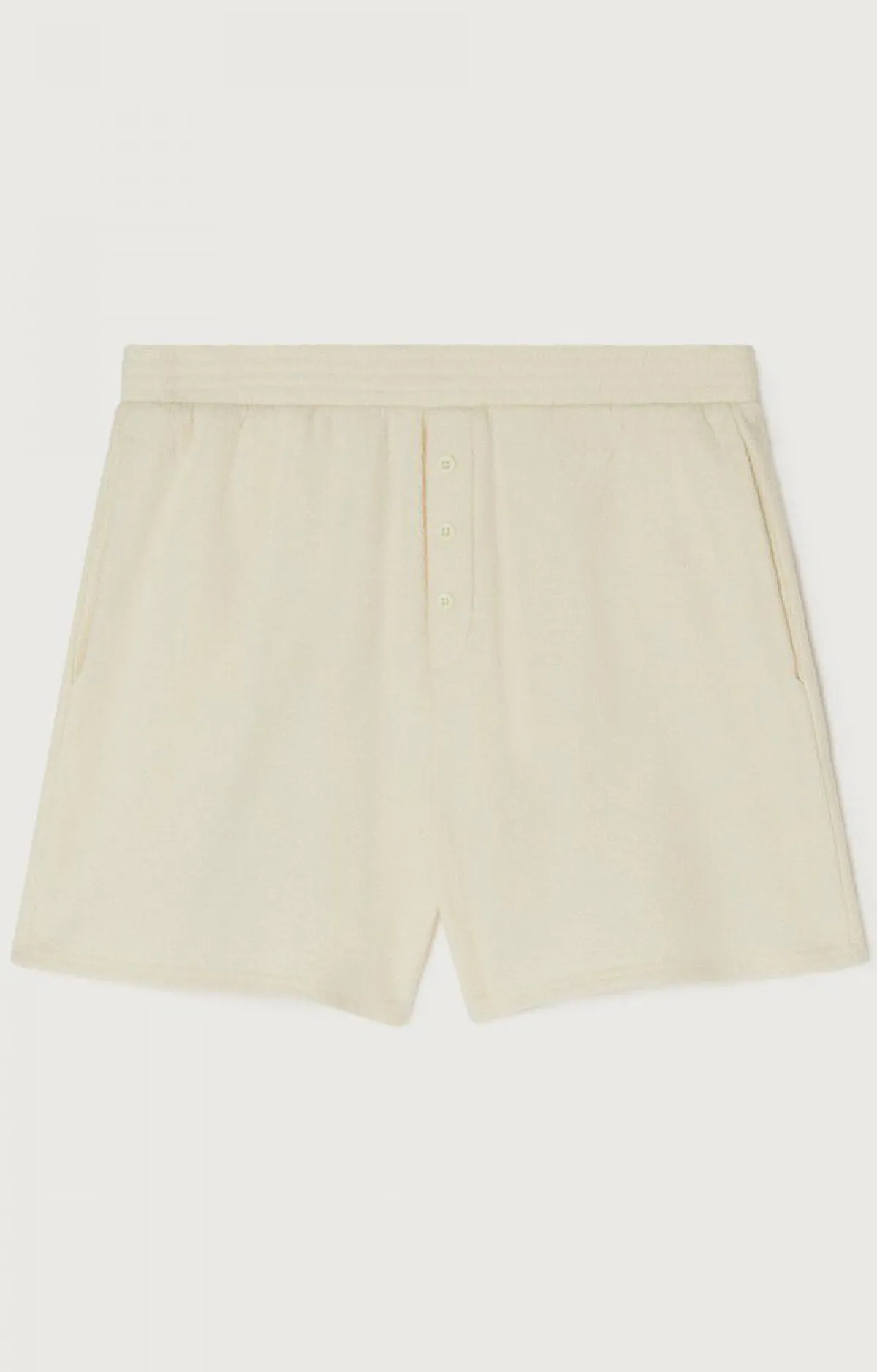 Herren American Vintage |Herren-Kurze Hose Bobypark Ecru
