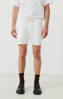 Herren American Vintage |Herren-Kurze Hose Fizvalley Weiss