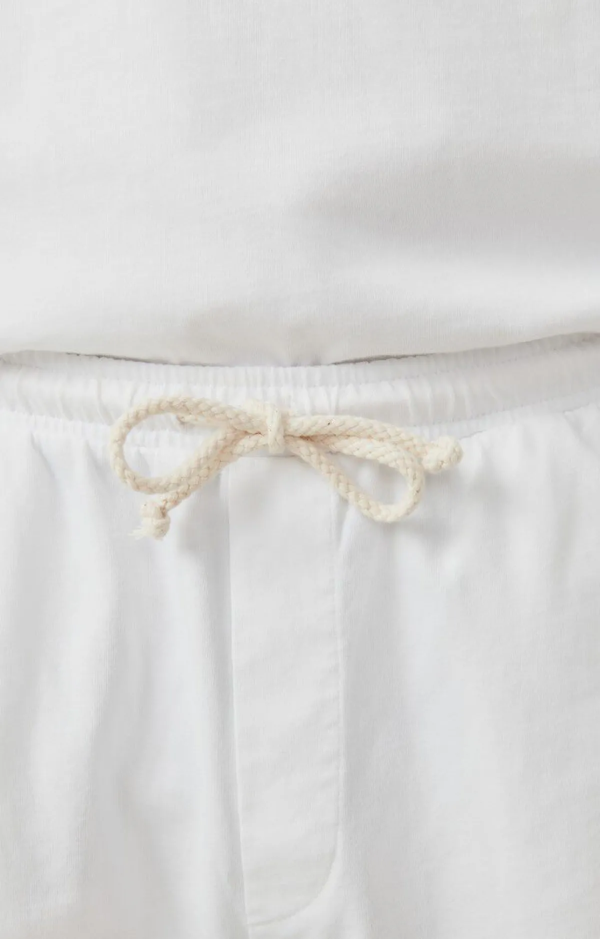Herren American Vintage |Herren-Kurze Hose Fizvalley Weiss