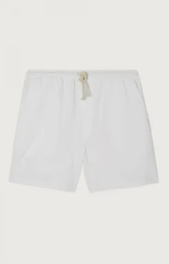 Herren American Vintage |Herren-Kurze Hose Fizvalley Weiss