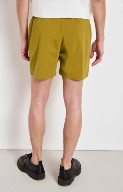 Herren American Vintage |Herren-Kurze Hose Fizvalley Safran Vintage