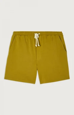 Herren American Vintage |Herren-Kurze Hose Fizvalley Safran Vintage